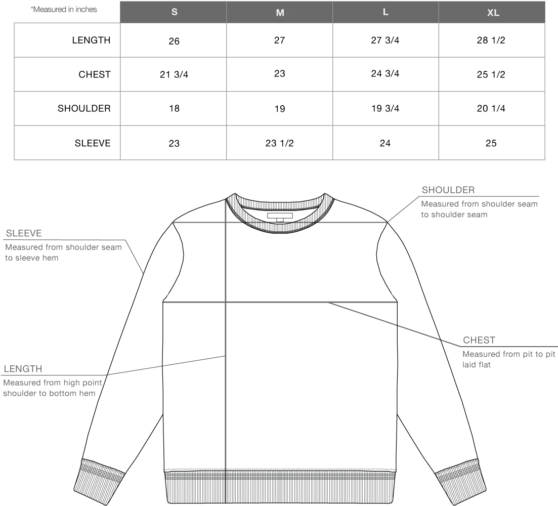 Lady White AW23 Split Crewneck Cardigan (Glacier)