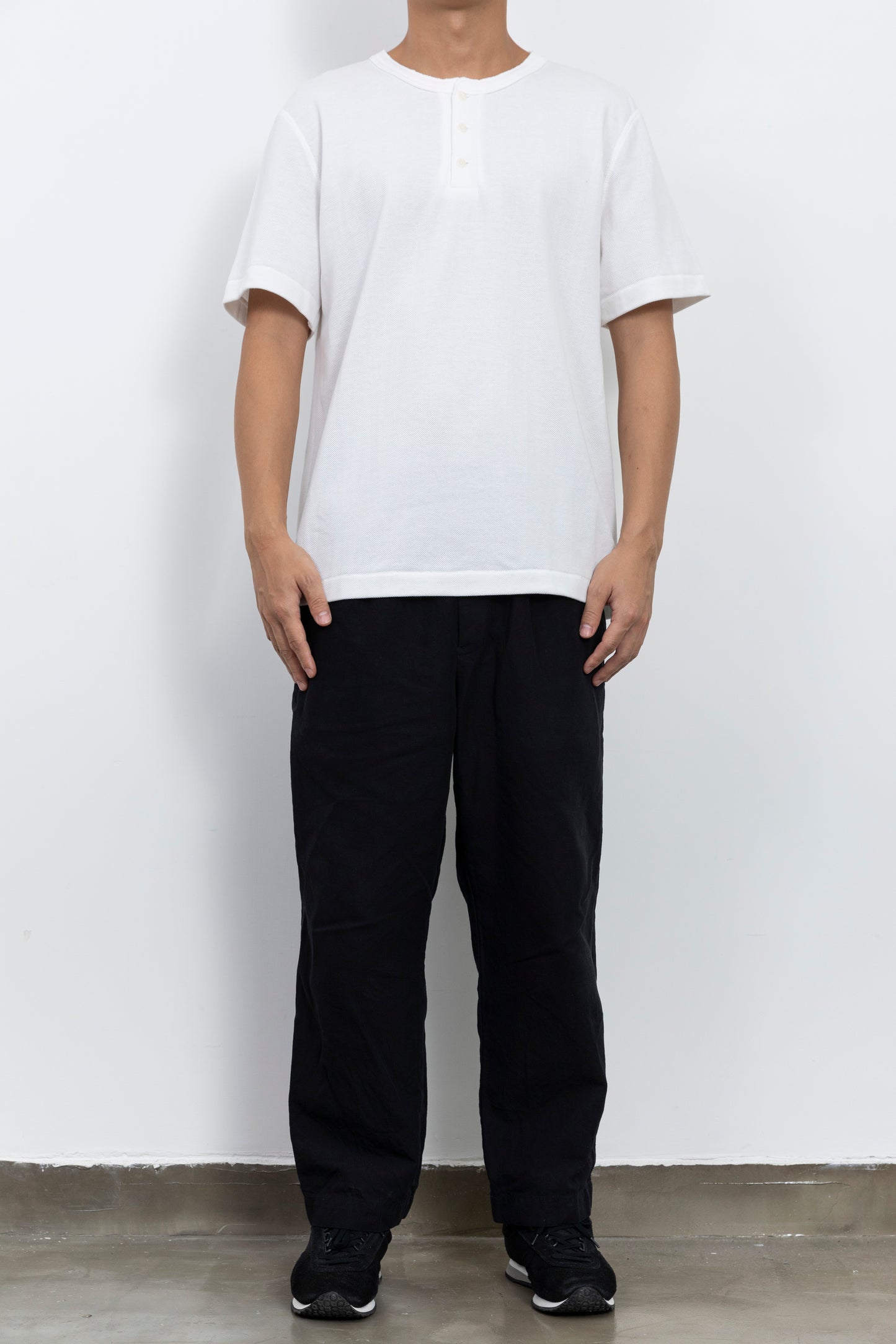 1/4 Sleeve PIKEE Henley Tee