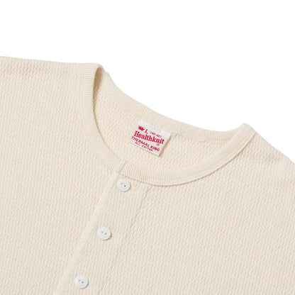 Healthknit L/S Honeycomb Thermal King Henley