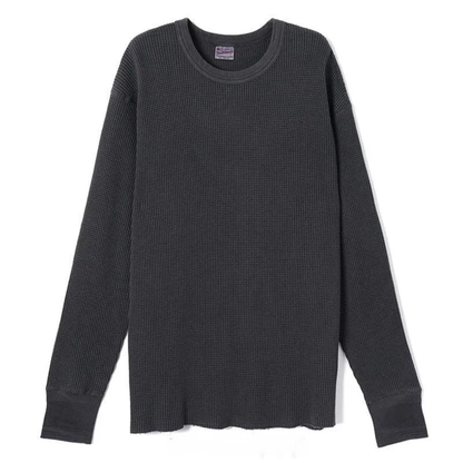 Healthknit L/S Thermal Waffle Crewneck