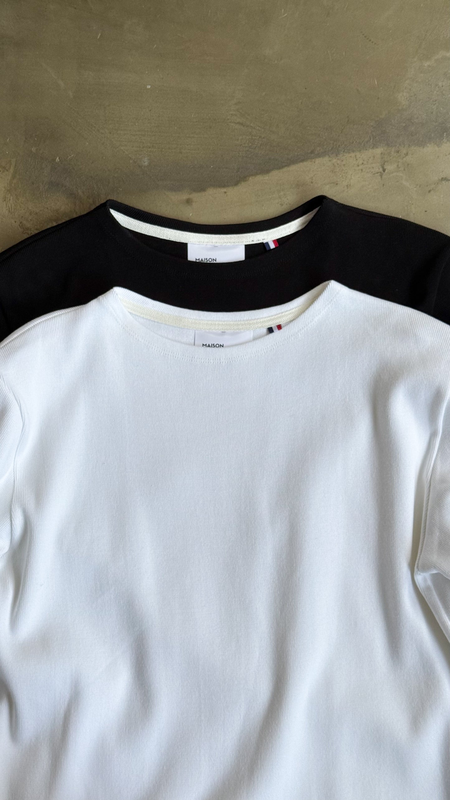 Maison Cornichon 480G Bateau Sweat Shirt