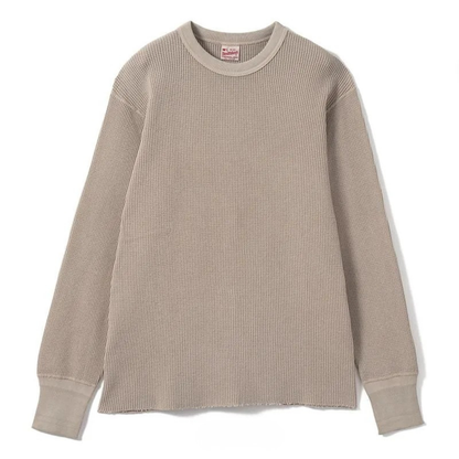 Healthknit L/S Thermal Waffle Crewneck