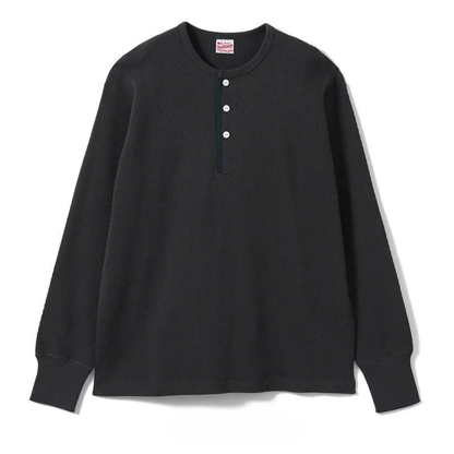 Healthknit L/S Honeycomb Thermal King Henley