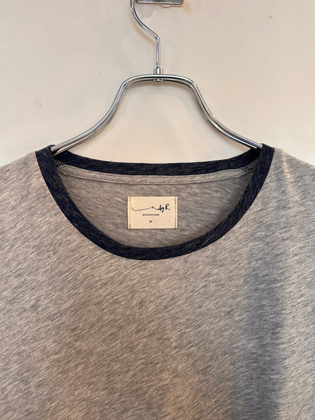by R 26 Slub Cotton Tee