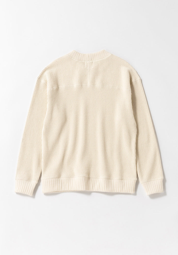 Jackman L/S Waffle Midneck