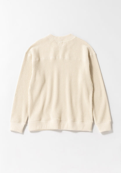 Jackman L/S Waffle Midneck