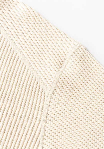 Jackman L/S Waffle Midneck