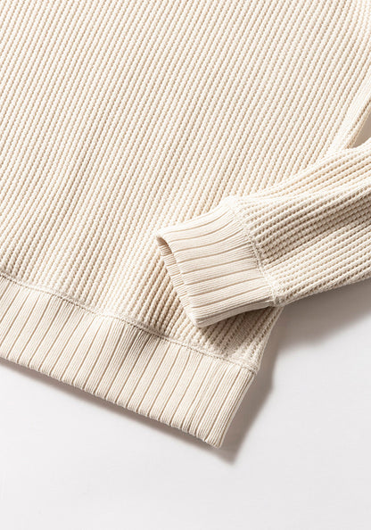 Jackman L/S Waffle Midneck