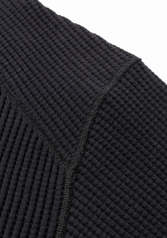 Jackman L/S Waffle Midneck