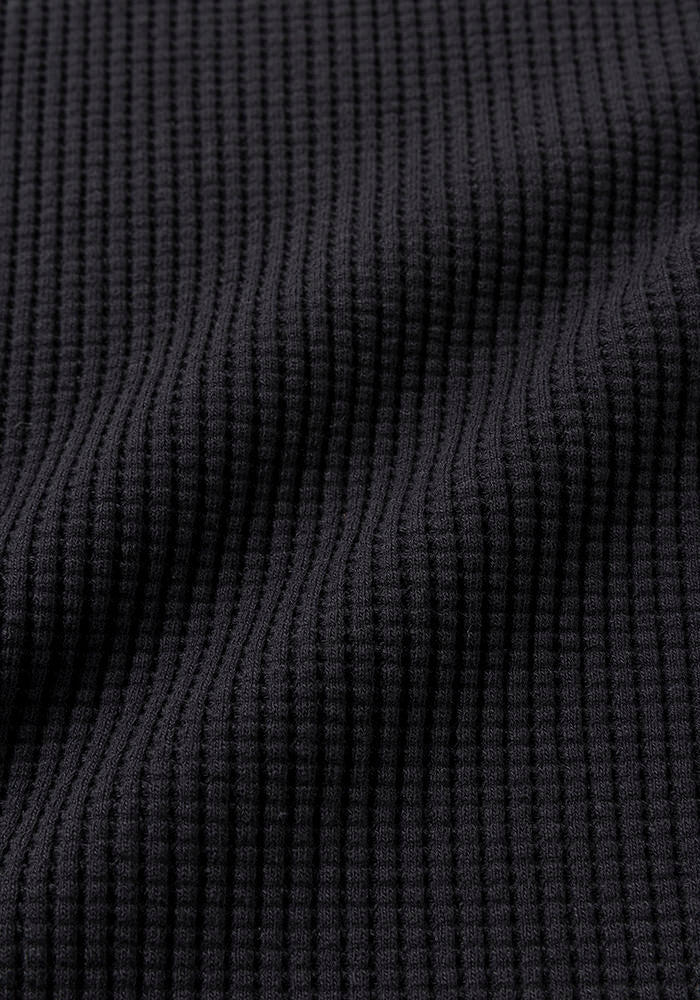Jackman L/S Waffle Midneck