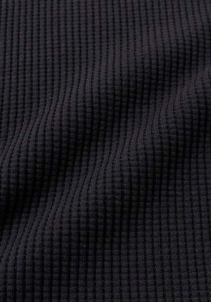 Jackman L/S Waffle Midneck