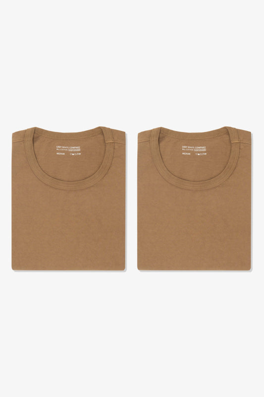 Lady White 2-Pack Our T-Shirt Cashew