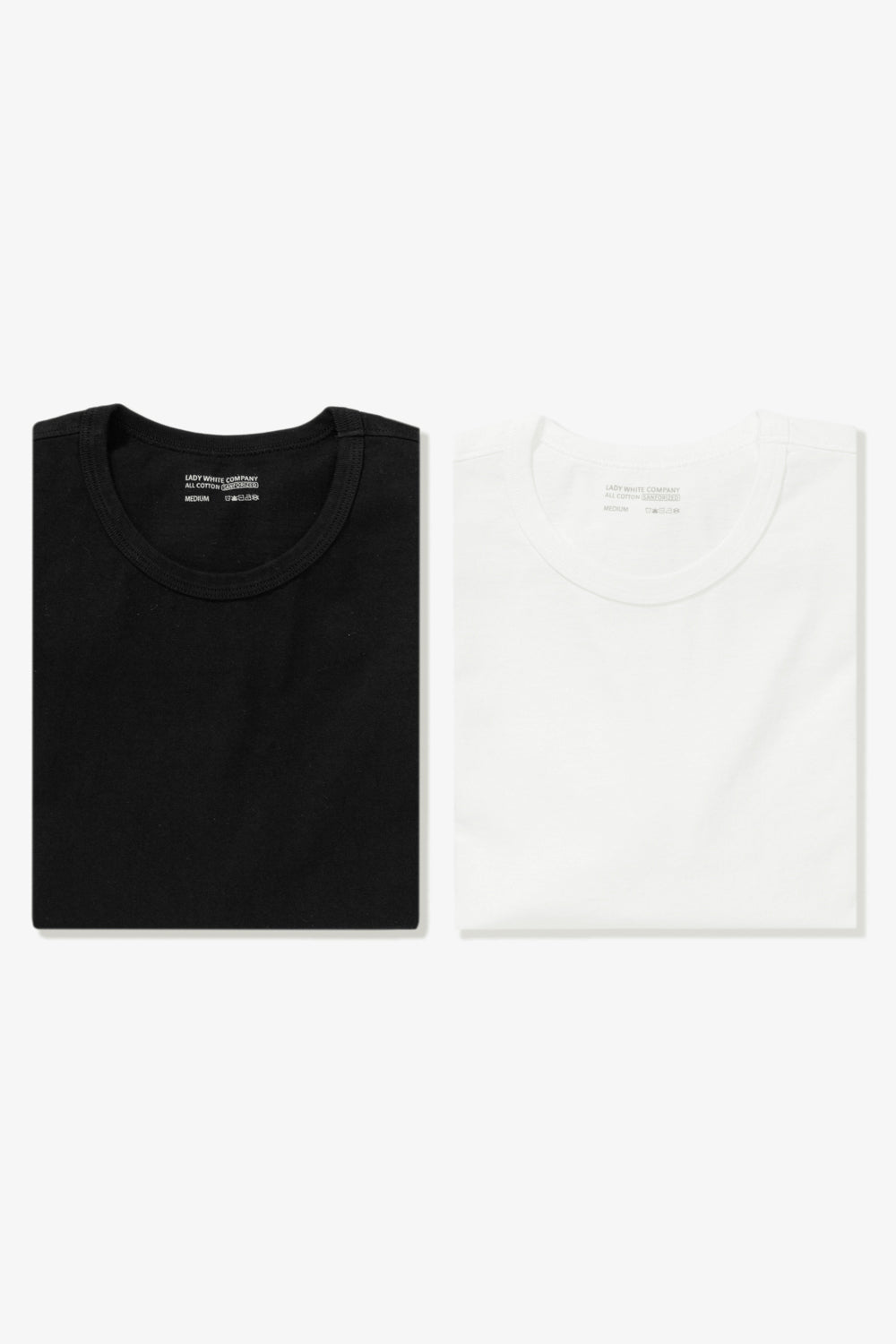 Lady White 2-Pack Our T-Shirt Black & White