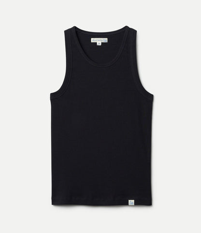 Merz B Iconic Ribbed Cotton Tank Top