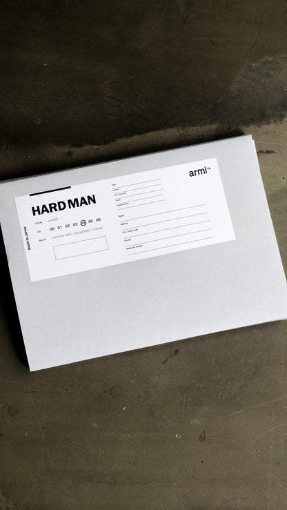 ARMI 【HARD MAN】 Heavyweight Pocket tee