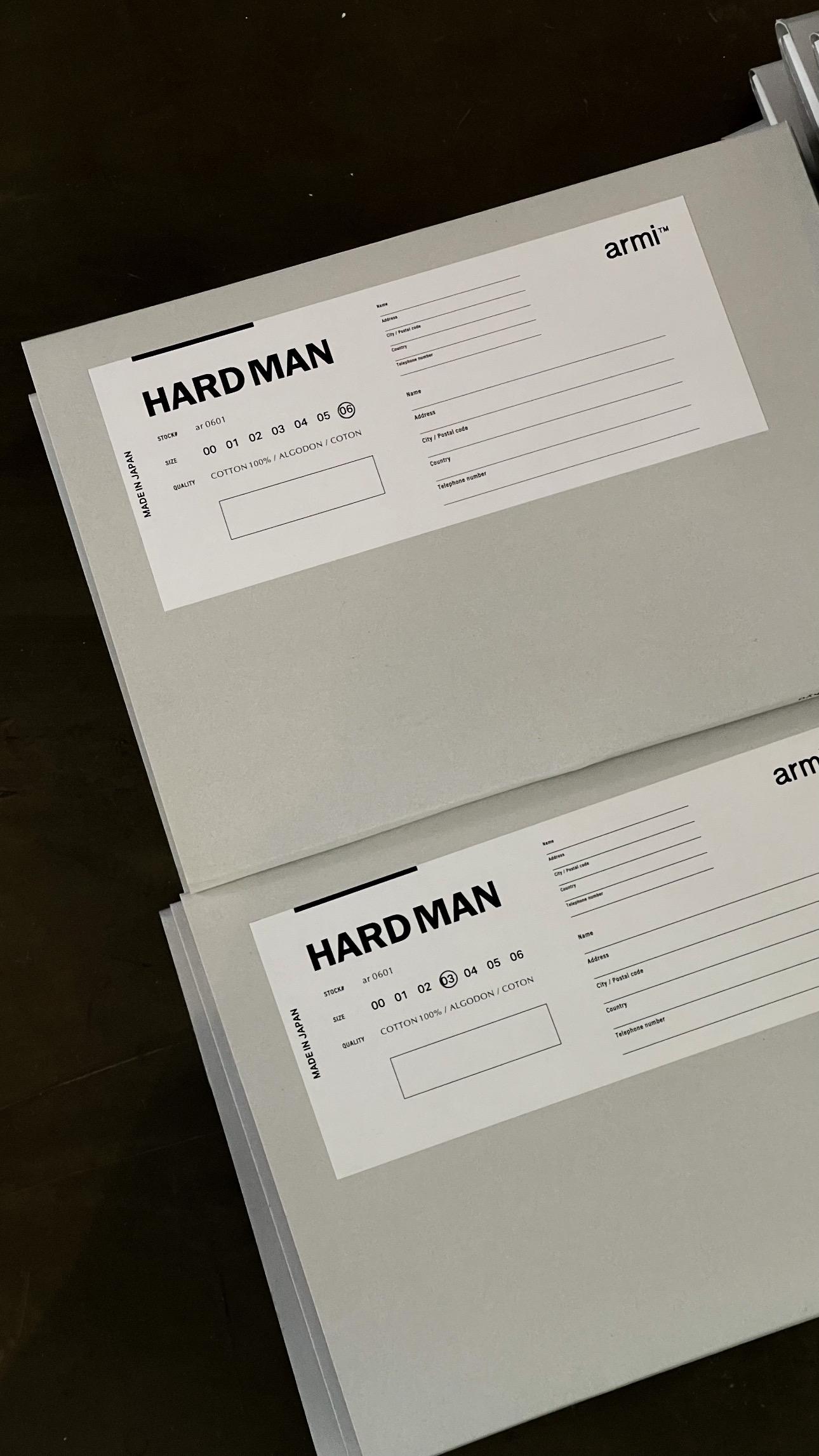 ARMI 【HARD MAN】 Heavyweight Pocket tee