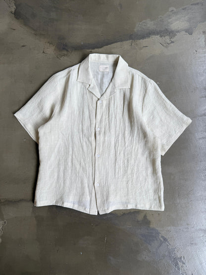 By R 25' S/S Camp Collar Hemp Shirt