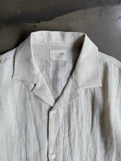 By R 25' S/S Camp Collar Hemp Shirt