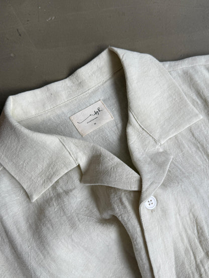 By R 25' S/S Camp Collar Hemp Shirt
