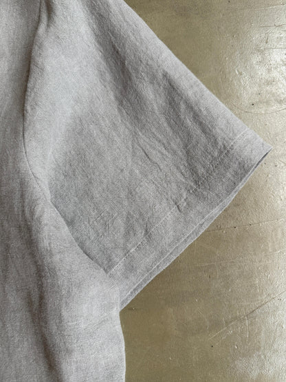 By R 25' S/S Camp Collar Hemp Shirt