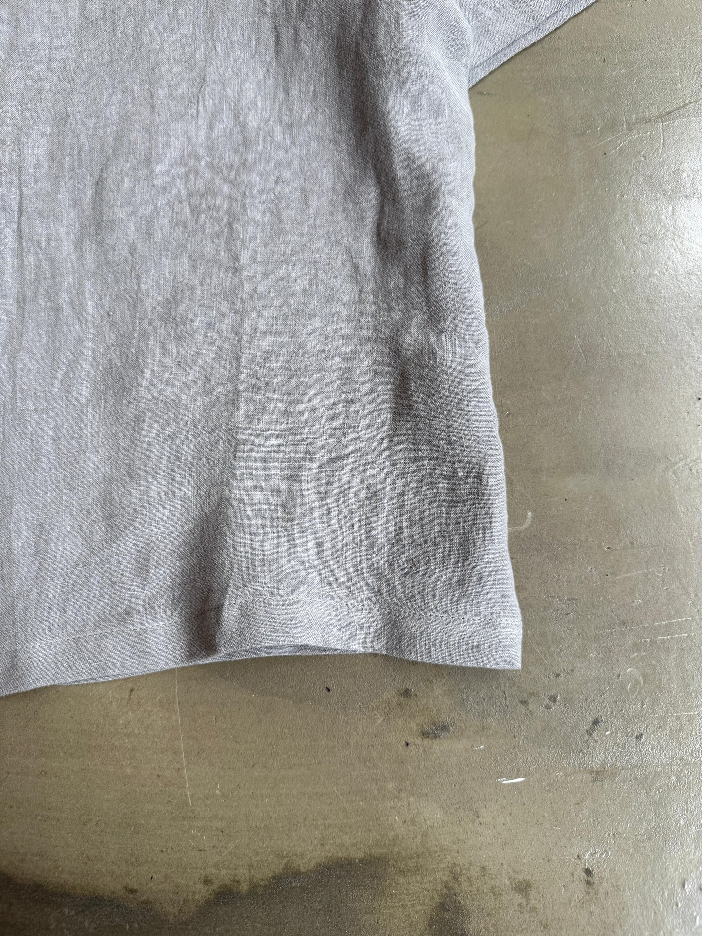 By R 25' S/S Camp Collar Hemp Shirt