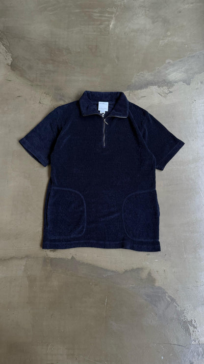 BETTER Linen Pile Half Zip Polo