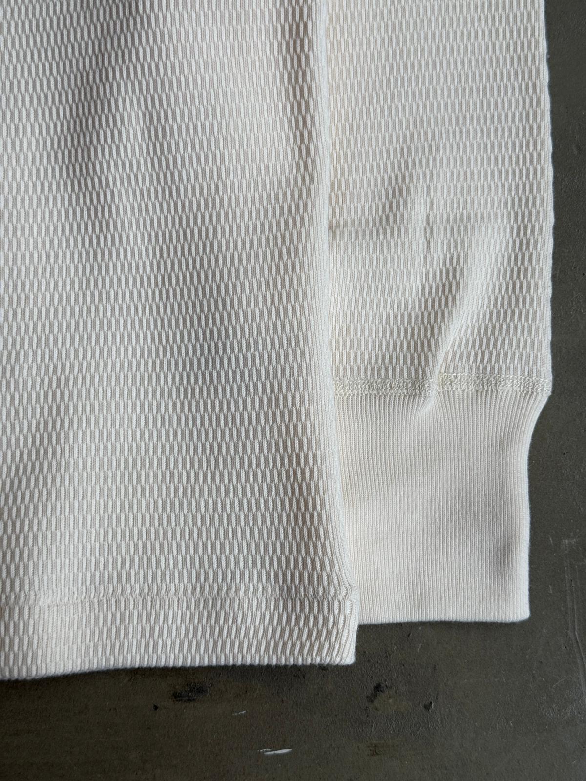 Healthknit L/S Honeycomb Thermal King Henley