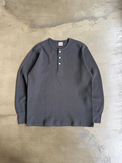 Healthknit L/S Honeycomb Thermal King Henley