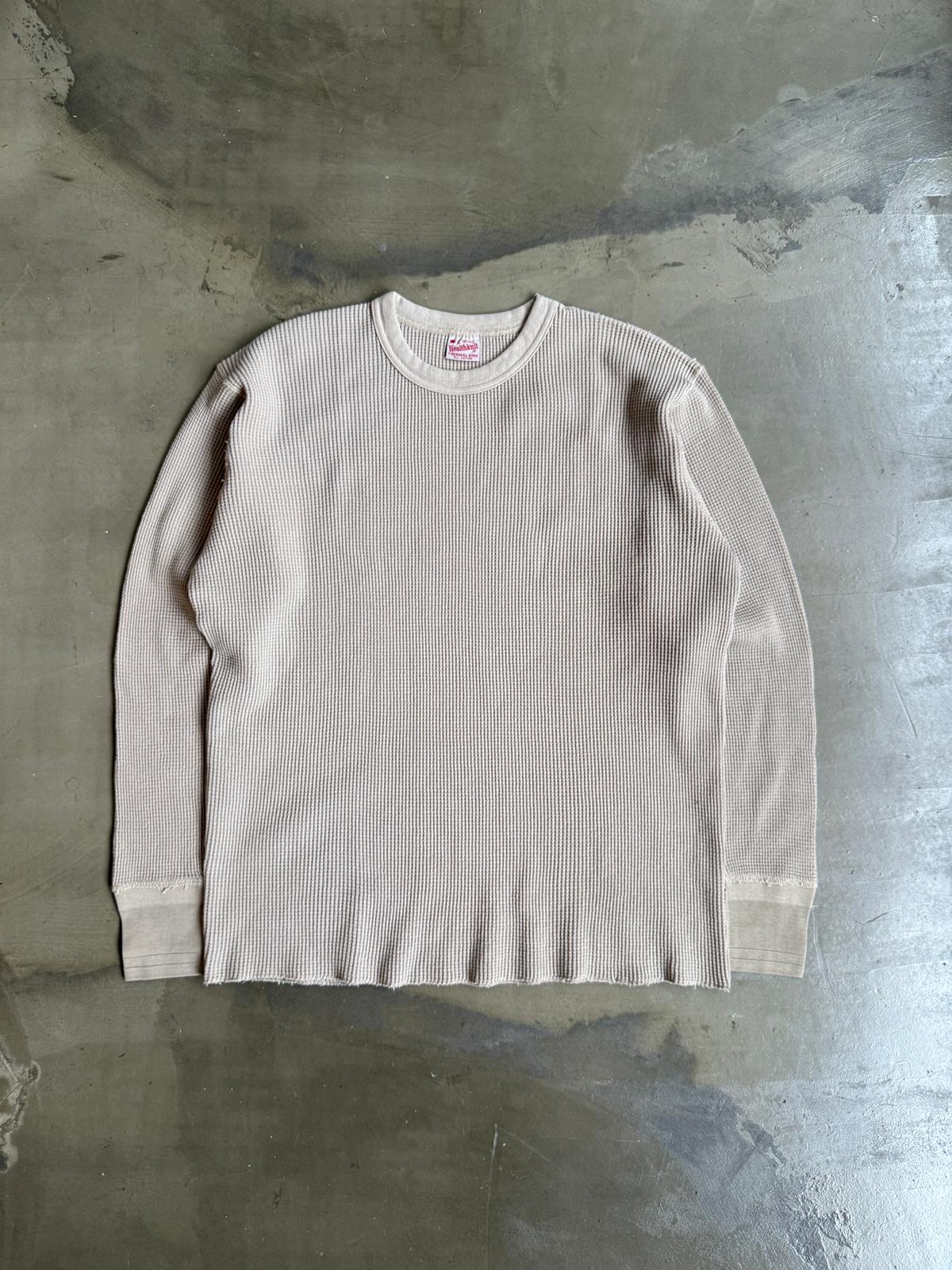 Healthknit L/S Thermal Waffle Crewneck