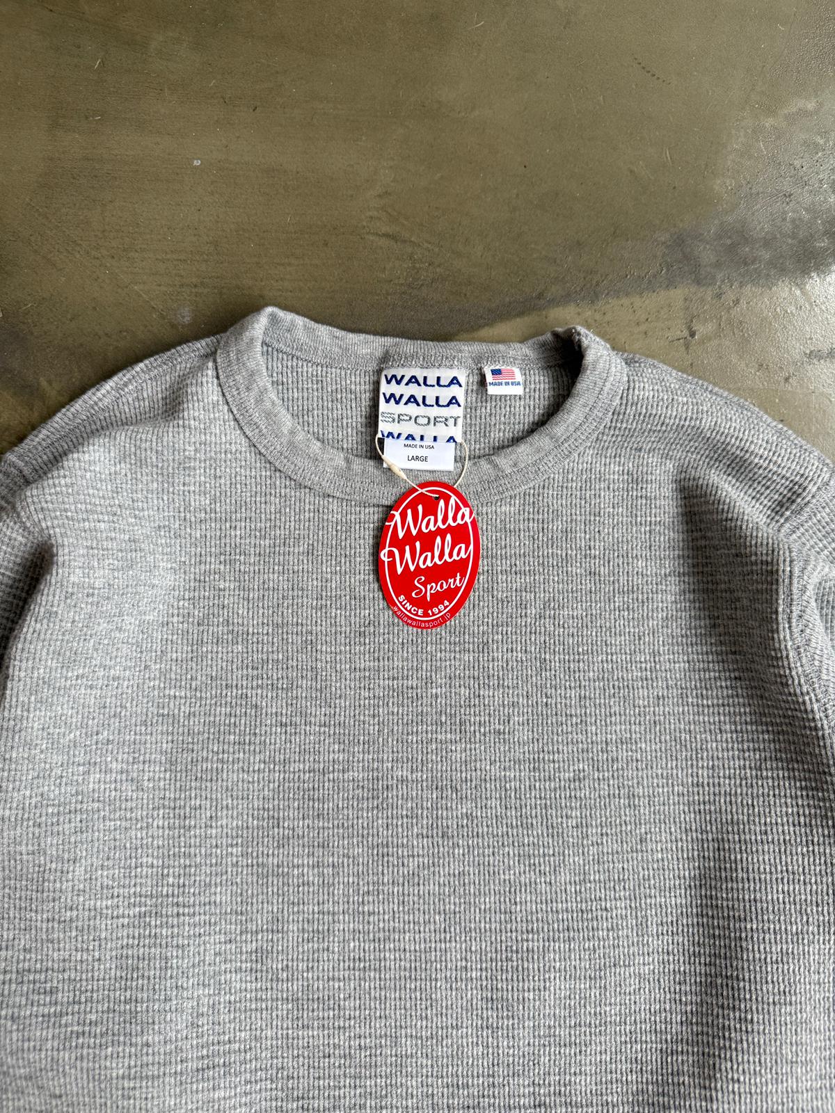 Walla Walla Sport L/S US Made Thermal Crew