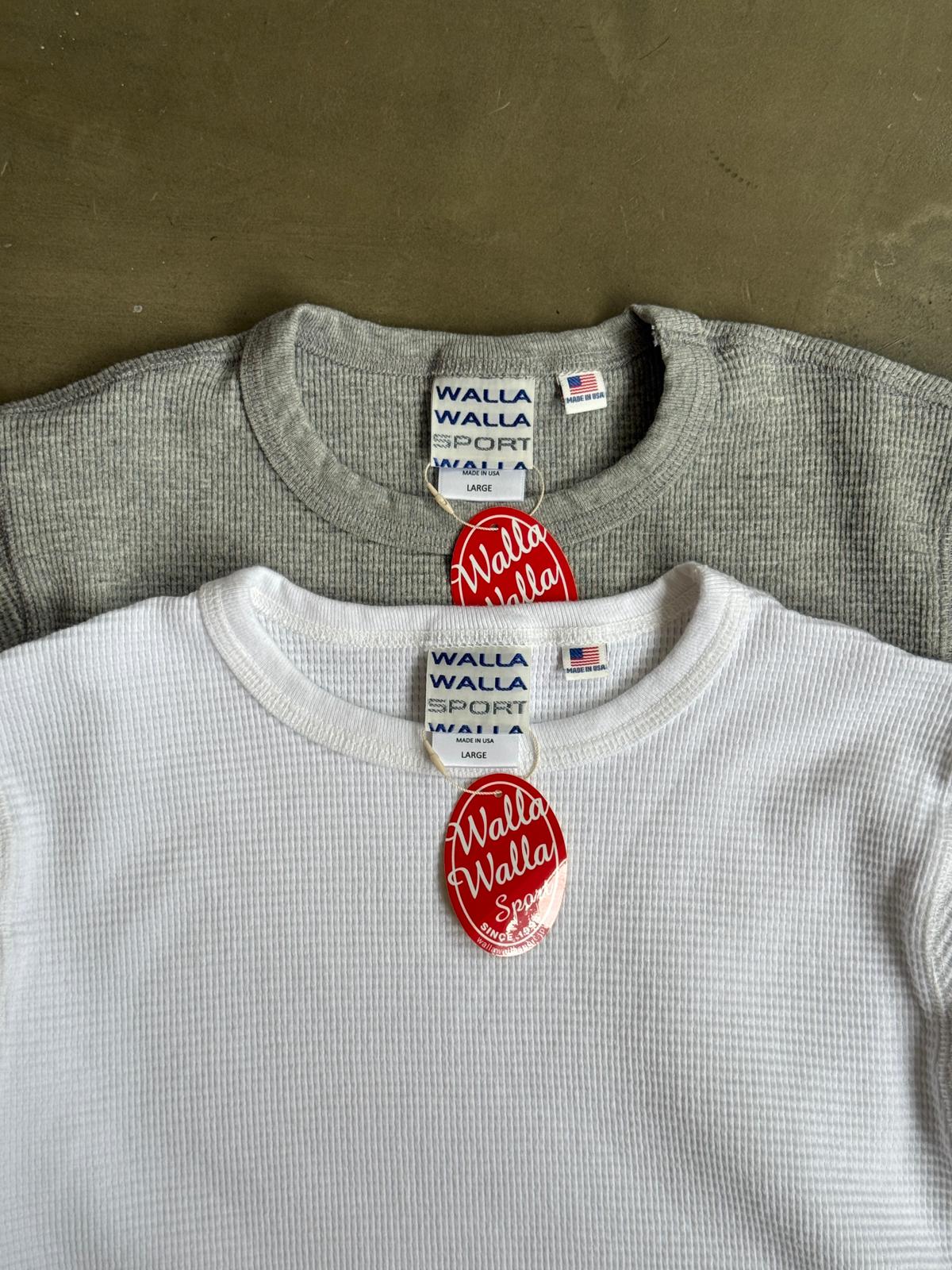 Walla Walla Sport L/S US Made Thermal Crew